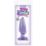 Анальная пробка Pleasure Plug Small, 10х3,5 см, пурпурный