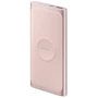 Внешний аккумулятор Samsung Power Bank 10000mAh Wireless Charging Pink (EB-U1200CPEGWW): Количество USB 1