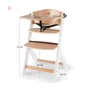 Стульчик для кормления KinderKraft Enock Black (Hnrt_4088) фото 6