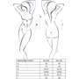 Сексуальный корсет Passion BRASILIANA CORSET black 4XL/5XL