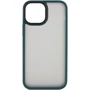 Чохол для iPhone Mobile Case TPU+PC Metal Buttons Green для iPhone 13