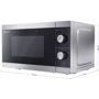 Микроволновая печь Sharp YC-MG01E-S: Количество уровней мощности СВЧ 5