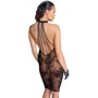 Платье Noir Handmade F240 Midi tulle dress with velvet straps Вlack, XXL