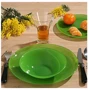 Тарелка Luminarc Arty Green G9482 (205 мм): Материал ударопрочное стекло