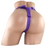 Страпон Climax Strap-on Ice Dong & Harness set, фиолетовый