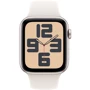 Apple Watch SE 2 2024 40mm GPS Starlight Aluminum Case with Starlight Sport Band - M/L (MXEG3QH/A) UA: Материал корпуса Алюминий