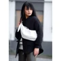 Жіноча сумка хобо Sambag HOBO S біла (53100008)