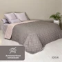 Покривало IDEIA Izzi двостороннє сірий/беж 220х240 см (4820227286324)