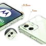 Чохол для телефона BeCover TPU Case Anti-Shock Clear для Motorola Moto G55 (712780): Матеріал силикон