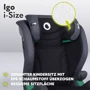 Автокресло Lionelo Igo i-Size Grey Graphite (LO-IGO I-SIZE GREY GRAPHITE): Крепление Isofix есть
