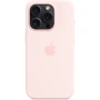 Чехол для iPhone Apple iPhone 15 Pro Silicone Case with MagSafe - Light Pink (MT1F3ZM/A): Тип чехла накладка на заднюю часть