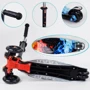 Детский самокат Best Scooter Maxi A 25769/779-1517 Голубой с оранжевым: Максимальная допустимая нагрузка, кг 60