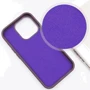 Чохол для iPhone Epik SnapCase with MagSafe Dark Purple for iPhone 14 Pro: Матеріали искусственная кожа