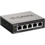Сетевой коммутатор D-Link DGS-1100-05V2: Порты только Gigabit Ethernet (10/100/1000)
