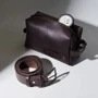 Косметичка INCARNE Limit с ручками Коричневый L 24x16x11см: Тип Косметичка