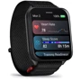 Смарт-часы Garmin Venu X1 Black with Slate Titanium Caseback and Black ComfortFit Nylon Band (010-02980-02)