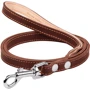 Поводок двойной Collar с прошивкой 16 мм 122 см (04576)