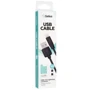 Кабель Gelius USB Cable to Lightning One 1m Black (GP-UC117): Длина 1 м