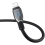Кабель Baseus USB Cable to Lightning Pudding Series Fast Charging 2.4A 1.2m Black (P10355700111-00) фото 3