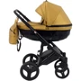 Коляска 2 в 1 Bair Crystal 100% кожа BC-40 золото перламутр — черный (624449): Количество блоков 1