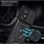 Чехол для телефонов Mobile Case Camshield Serge Ring Black for Xiaomi 12T / 12T Pro: Пленка в комплекте нет