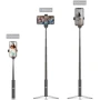 USAMS US-ZB064 Phantom Bluetooth 190-900mm Black: Материал пластик, металл