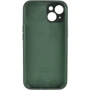 Чехол для iPhone Mobile Case Silicone Case Full Camera Protective Cyprus Green for iPhone 15: Цвет зеленый