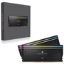 Corsair 64 GB (2x32GB) DDR5 6600 MHz Dominator Titanium RGB Black (CMP64GX5M2X6600C32)