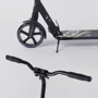 Самокат алюмінієвий Best Scooter з PU колесами, 2 аммортизаторами Black / Green (92090): Матеріал коліс поліуретан