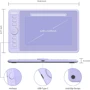 Графический планшет Parblo Intangbo S Violet (INTANGBOSP): Формат поверхности A6