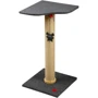 Когтеточка с полкой большая Red Point Scratch джутовая 76 см серая (К-П.В02.Д.217)