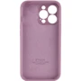 Чехол для iPhone Mobile Case Silicone Case Full Camera Protective Lilac Pride for iPhone 15 Pro Max: Цвет фиолетовый