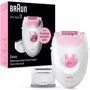Эпилятор Braun SE 3-031: Цвет белый / розовый