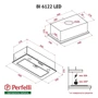 Вытяжка Perfelli BI 6122 BL LED фото 12