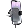 Держатель Hoco Car Holder Air Vent Wireless Charger HW10 15W Jenny Black: Тип автомобильный