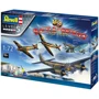 Сборная модель-копия Revell Набор в честь 80-летия Битвы за Британию 4 самолета Уровень 5 (RVL-05691)