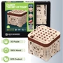 Механический деревянный 3D-пазл Mr. PlayWood Шкатулка Тайна Тигра 24x18x3 см (10606)