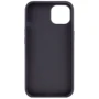 Чехол для iPhone TPU Case Bonbon Metal Style Black for iPhone 14 Plus: Материалы Термополиуретан