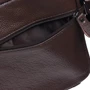 Мужская сумка через плечо Borsa Leather коричневая (K11169a-brown): Материал Натуральная кожа