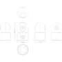 IP-камера відеоспостереження Xiaomi Smart Camera C500 Dual (BHR8755EU): Тип сенсора CMOS