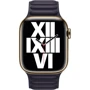 Аксесуар для Watch Apple Leather Link Ink Size M/L (MP843) для Apple Watch 38/40/41mm: Сумісність Apple Watch 41mm, Apple Watch 40mm, Apple Watch 38mm