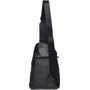 Чоловіча сумка-слінг Borsa Leather чорна (K1029-black): Стать Чоловік