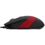 Мышь A4Tech FM10 Red: Эргономика симметричная для левшей