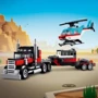 Конструктор LEGO Creator Бортовой грузовик с вертолетом 270 деталей (31146): Количество деталей, шт. 270