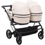 Коляска универсальная для двойни 2 в 1 Adamex Leo Duo Eco SA-7 лате (681144): Ширина шасси 58 см