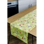 Доріжка на стіл Прованс Писанка зелена 140х40см (28728)