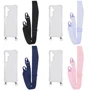 Аксессуар для смартфона WAVE Clear Case with Strap Light Purple for Samsung A556 Galaxy A55: Материал TPU (термополиуретан) и поликарбонат