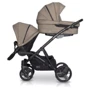 Коляска для двойни EasyGo 2 of Us 9023-EG2U-22, safari, бежевый: Количество блоков 2