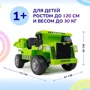 Дитячий електромобіль Вантажівка Bambi Racer, зелена (JS3198EBLR-5): Матеріал корпусу пластик