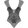 Эротическое боди с вышитыми крыльями Obsessive B112, S/M/L